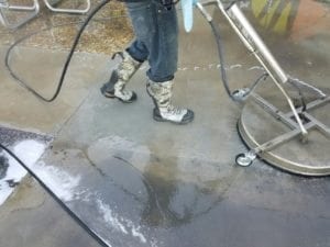 Outdoor cleaning services performing concrete cleaning In Bouton Rouge