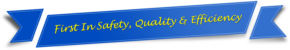 Safety, Quality, & Efficiency Ribbon