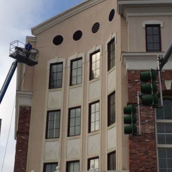 Building Washing Make your building exterior a magnet for positive first impressions! Our Lafayette building washing service invests in your property’s curb appeal - and we create quality that lasts. Make Your Property Exemplify Lafayette Curb Appeal Your building exterior should benefit your business - not turn people away. But you’re facing an uphill battle. In Lafayette, our climate can take its toll on properties. And the result can compromise your property’s value and curb appeal. We offer the alternative solution. Our professional pressure washing service is specially designed to bring out the best in your exterior. With our service, you can count on: Stain removal Our team can strip away discoloration and stains from dirt, pollen, pollutants, and more to ensure that your exterior shines. Mold, mildew, algae, and moss removal We strip away existing organic matter. But we also kill the growth to prevent it from coming back. Our professional pressure washing technicians are all accredited, licensed, and insured. With Outdoor Cleaning Services, your Lafayette building will radiate all the qualities you want in your property.